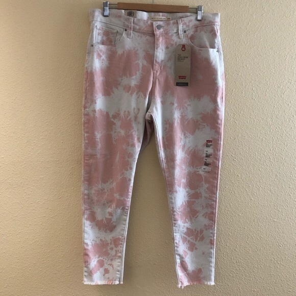 Levi's Denim - Levi’s 721 High Rise Skinny Ankle TieDye Jeans 16W